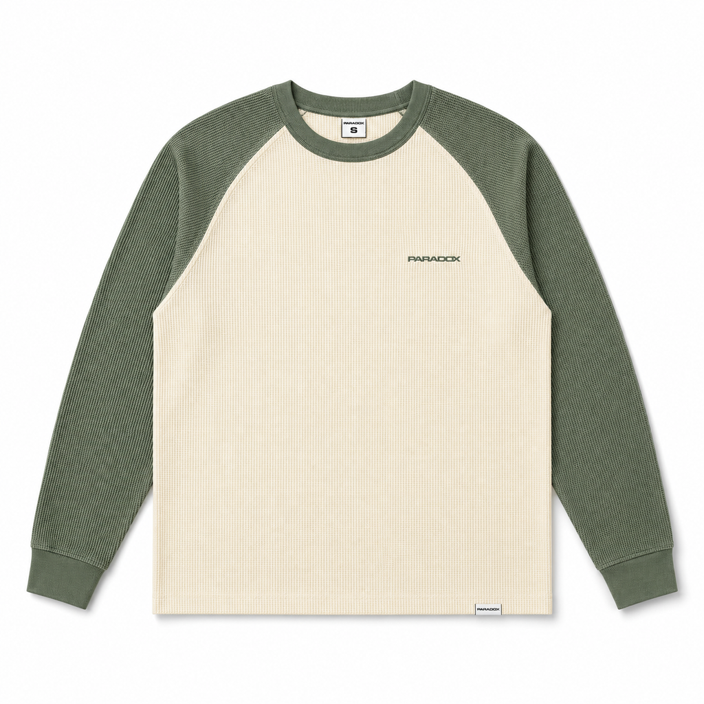 GREEN CONTRAST WAFFLE