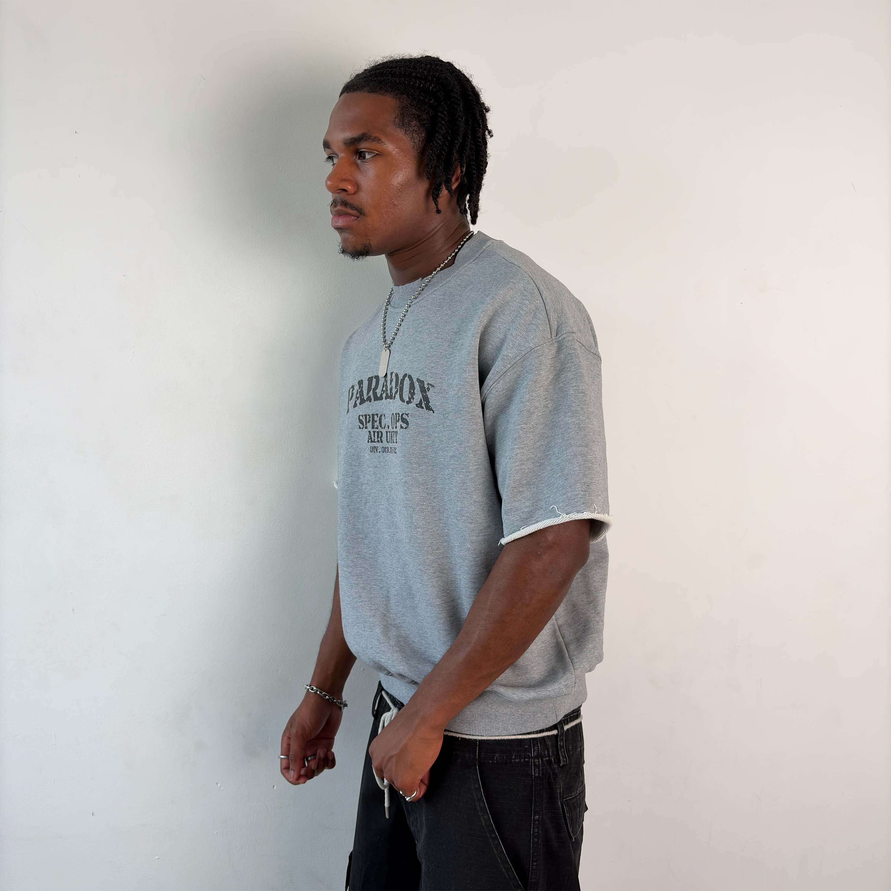 SHORT SLEEVE MILITIA SWEAT