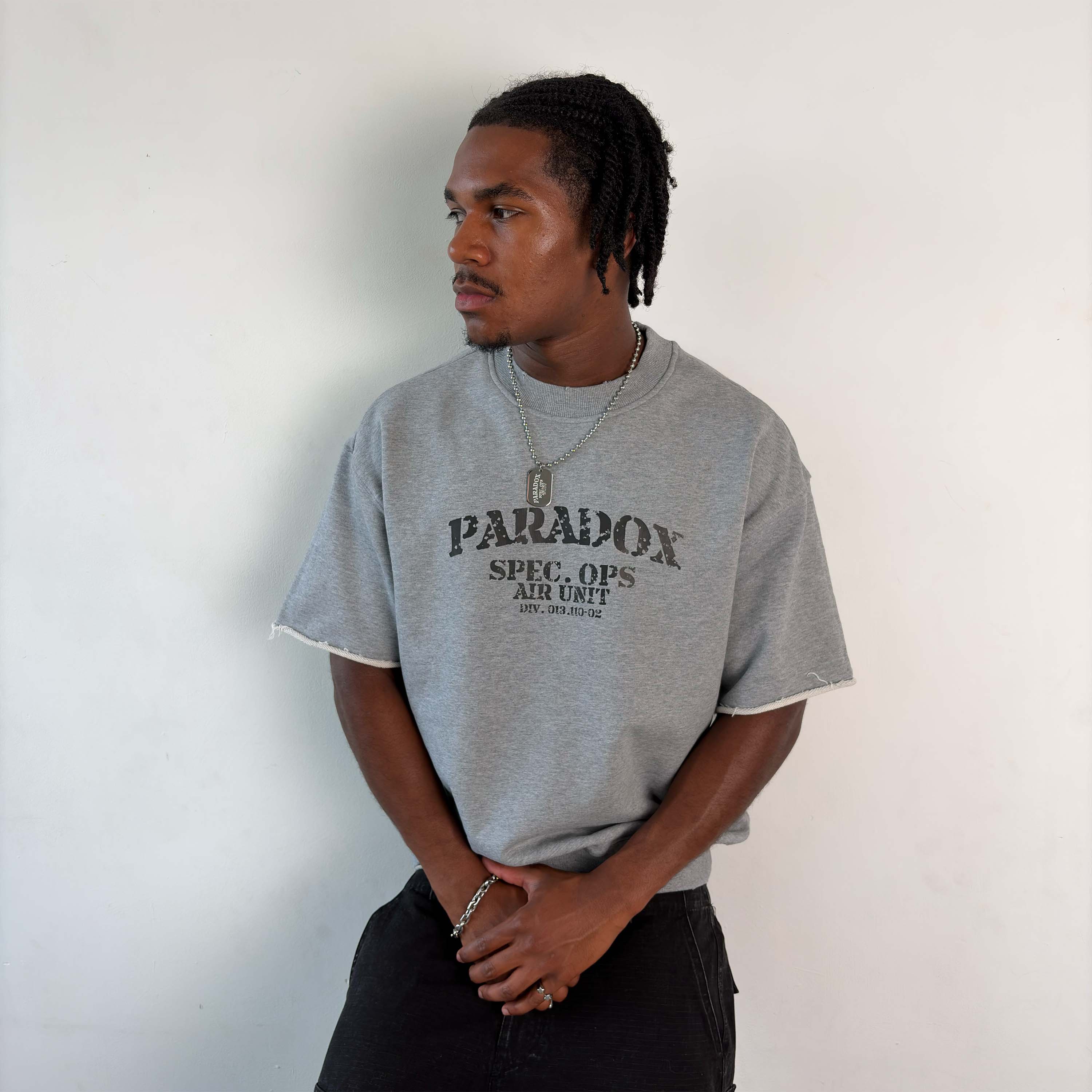 SHORT SLEEVE MILITIA SWEAT