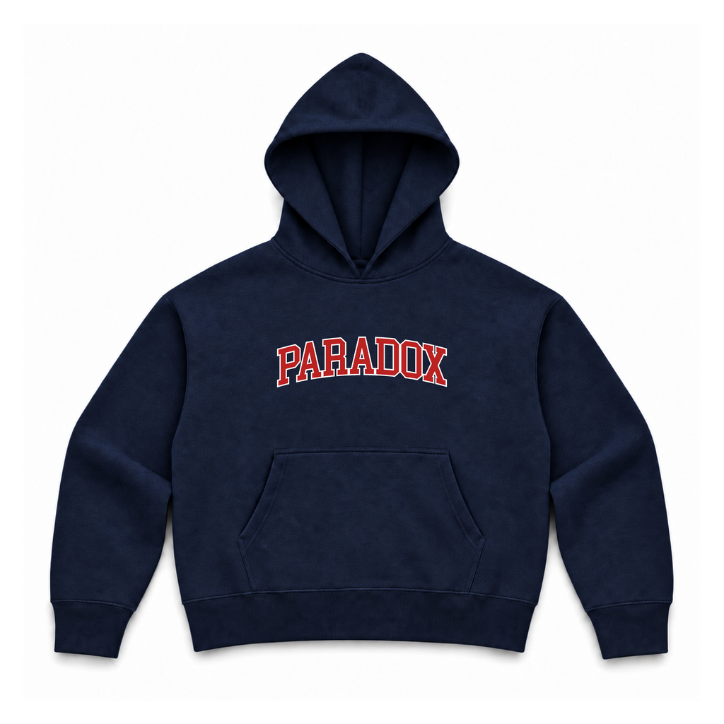 NAVY ARCH HOODIE