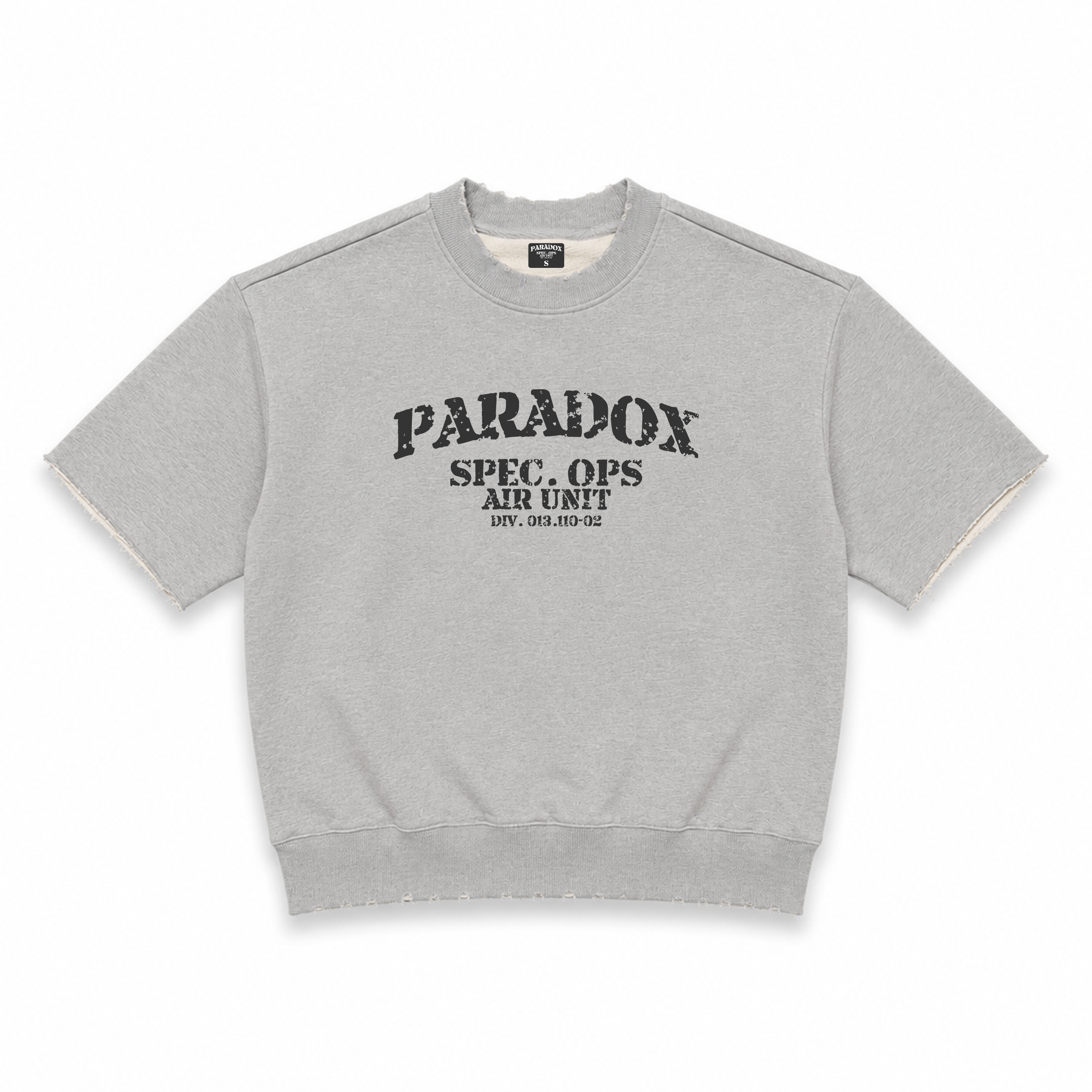 SHORT SLEEVE MILITIA SWEAT